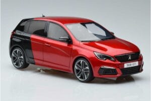 Peugeot 308 T9 GTI Rdeč Otto 1:18 OT368 Smola – slika 4 od 6