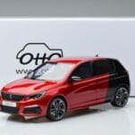 Peugeot 308 T9 GTI Rdeč Otto 1:18 OT368 Smola - image 6 of 6