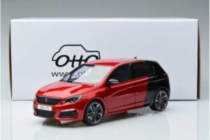 Peugeot 308 T9 GTI Rdeč Otto 1:18 OT368 Smola – slika 6 od 6