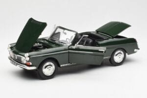 Peugeot 404 Kabriolet Antique Green Omejena Izdaja Norev 1:18 184829 Kovina – slika 2 od 8