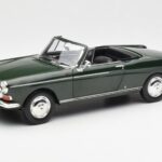 Peugeot 404 Kabriolet Antique Green Omejena Izdaja Norev 1:18