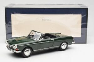 Peugeot 404 Kabriolet Antique Green Omejena Izdaja Norev 1:18 184829 Kovina – slika 8 od 8