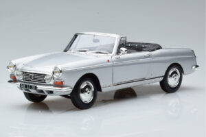 Peugeot 404 Kabriolet Srebrna Norev 1:18