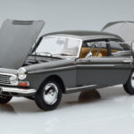 Peugeot 404 Coupe Graphite Siv Norev 1:18 - image 2 of 7