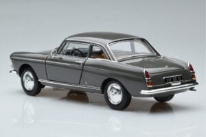 Peugeot 404 Coupe Graphite Siv Norev 1:18 184834 Kovina – slika 6 od 7