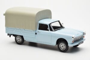 Peugeot 404 Pickup Bache Pastelno Modra Otto 1:18 OT1036 Smola – slika 4 od 6