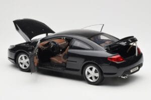 Peugeot 407 Coupe Črn Norev 1:18 184752 Kovina – slika 5 od 8