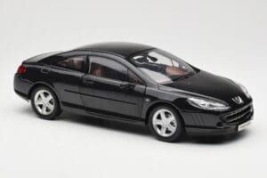 Peugeot 407 Coupe Črn Norev 1:18 184752 Kovina – slika 6 od 8