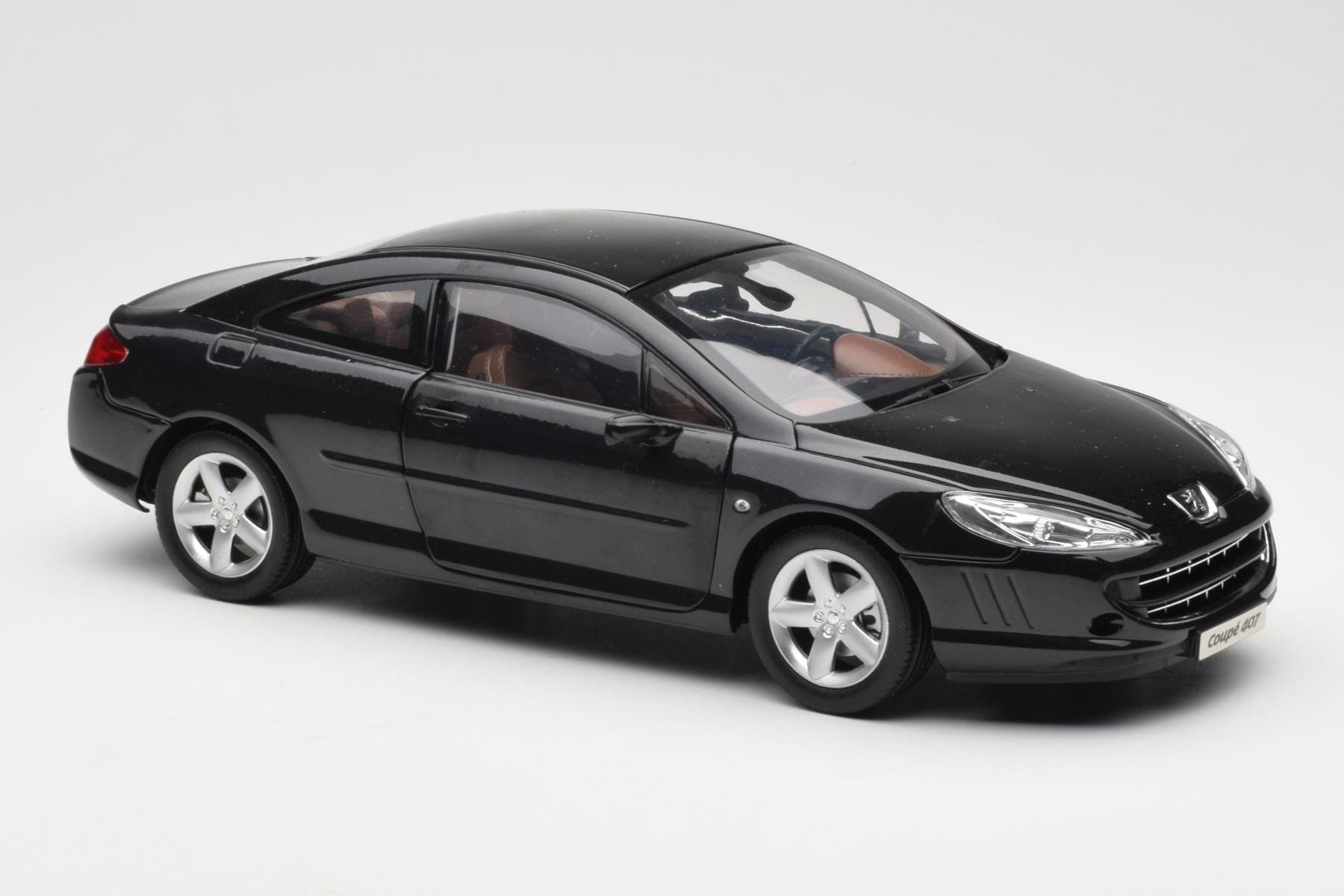 Peugeot 407 Coupe Črn Norev 1:18 184752 Kovina – slika 6 od 8