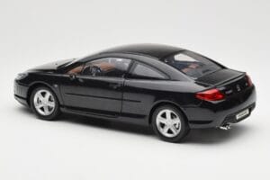 Peugeot 407 Coupe Črn Norev 1:18 184752 Kovina – slika 7 od 8