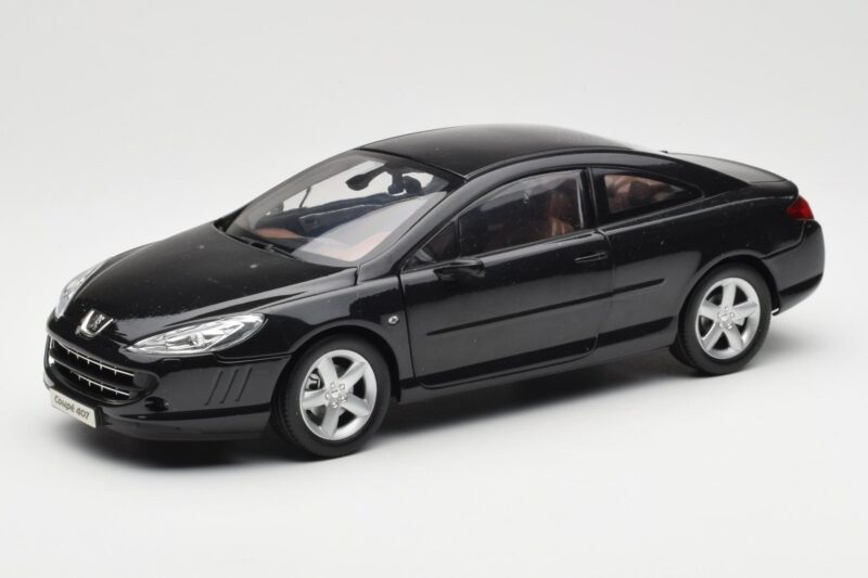 Peugeot 407 Coupe Črn Norev 1:18