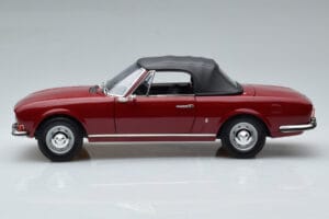 Peugeot 504 Kabriolet Rdeč Norev 1:18 184818 Kovina – slika 4 od 8