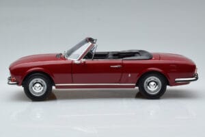 Peugeot 504 Kabriolet Rdeč Norev 1:18 184818 Kovina – slika 5 od 8