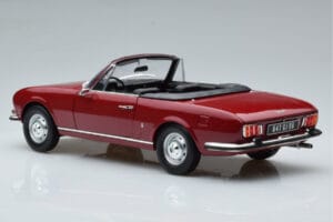 Peugeot 504 Kabriolet Rdeč Norev 1:18 184818 Kovina – slika 7 od 8