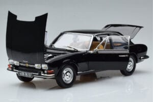 Peugeot 504 Coupe Črn Norev 1:18 184816 Kovina – slika 2 od 7
