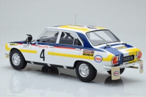 Peugeot 504 Ti #4 T. Makinen / H. Liddon Rally Morocco 1975 IXO 1:18 18RMC044B Kovina – slika 5 od 6