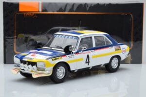 Peugeot 504 Ti #4 T. Makinen / H. Liddon Rally Morocco 1975 IXO 1:18 18RMC044B Kovina – slika 6 od 6