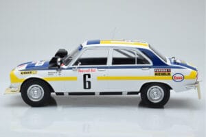 Peugeot 504 Ti #6 H. Mikkola / A. Hertz Rally Morocco 1975 IXO 1:18 18RMC044A Kovina – slika 3 od 6