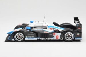 Peugeot 908 HDI FAP LMP1 #8 M. Lamy / S. Sarrazin / A. Wurz 5th Place 24 Hours of Le Mans 2008 Minichamps 1:18 150081208 Kovi – slika 3 od 6