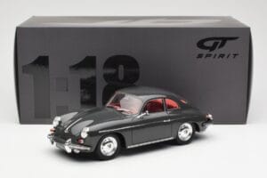 Porsche 356B 2000 GS Carrera 2 Siv GT Spirit 1:18 GT793 Smola – slika 6 od 6