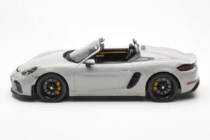 Porsche 718 Spyder Crayon Siva GT Spirit 1:18 GT436 Smola – slika 3 od 6