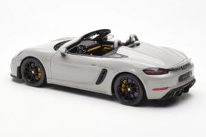 Porsche 718 Spyder Crayon Siva GT Spirit 1:18 GT436 Smola – slika 5 od 6
