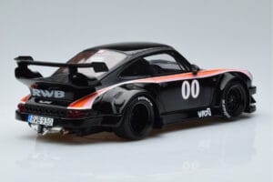 Porsche 911 930 RWB Yaju Črn GT Spirit 1:18 GT413 Smola – slika 2 od 6