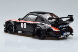 Porsche 911 930 RWB Yaju Črn GT Spirit 1:18 GT413 Smola – slika 5 od 6