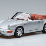 Porsche 911 964 Carrera 2 Kabriolet Srebrn Norev 1:18 187330 Kovina