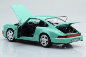 Porsche 911 964 Carrera 2 Mint Zelen Norev 1:18 187327 Kovina – slika 3 od 8