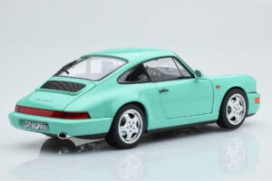 Porsche 911 964 Carrera 2 Mint Zelen Norev 1:18 187327 Kovina – slika 4 od 8