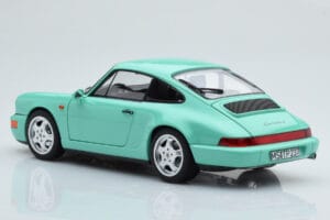 Porsche 911 964 Carrera 2 Mint Zelen Norev 1:18 187327 Kovina – slika 7 od 8