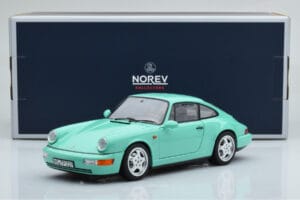 Porsche 911 964 Carrera 2 Mint Zelen Norev 1:18 187327 Kovina – slika 8 od 8