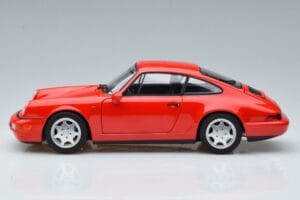 Porsche 911 964 Carrera 2 Rdeč Norev 1:18 187320 Kovina – slika 4 od 7