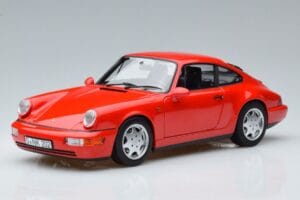 Porsche 911 964 Carrera 2 Rdeč Norev 1:18 187320 Kovina