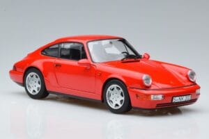 Porsche 911 964 Carrera 2 Rdeč Norev 1:18 187320 Kovina – slika 5 od 7
