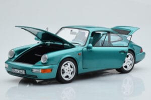 Porsche 911 964 Carrera 2 Wimbledon Zelen Norev 1:18 187329 Kovina – slika 2 od 8