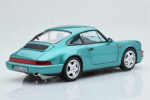 Porsche 911 964 Carrera 2 Wimbledon Zelen Norev 1:18 187329 Kovina – slika 4 od 8