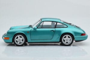 Porsche 911 964 Carrera 2 Wimbledon Zelen Norev 1:18 187329 Kovina – slika 5 od 8