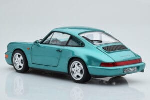 Porsche 911 964 Carrera 2 Wimbledon Zelen Norev 1:18 187329 Kovina – slika 7 od 8
