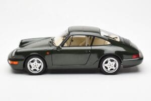 Porsche 911 964 Carrera 4 Zelena Metallic Asia Exclusive Norev 1:18 187326 Kovina – slika 4 od 8