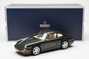 Porsche 911 964 Carrera 4 Zelena Metallic Asia Exclusive Norev 1:18 187326 Kovina – slika 8 od 8