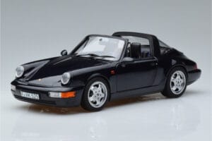 Porsche 911 964 Carrera 4 Targa Modra Norev 1:18 187340 Kovina