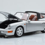 Porsche 911 964 Carrera 4 Targa Polar Srebrna Norev 1:18 - image 2 of 9