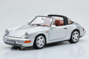 Porsche 911 964 Carrera 4 Targa Polar Srebrna Norev 1:18