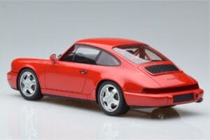 Porsche 911 964 RS Club Sport Rdeča GT Spirit 1:18 GT060 Smola – slika 4 od 6