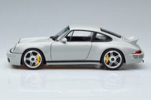Porsche 911 964 RUF SCR Chalk Siva Almost Real 1:18 880204 Kovina – slika 4 od 7