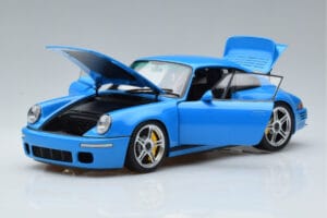 Porsche 911 964 RUF SCR Mexico Modra Almost Real 1:18 880202 Kovina – slika 2 od 10