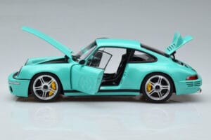 Porsche 911 964 RUF SCR Pearl Mint Zelena Almost Real 1:18 880206 Kovina – slika 4 od 10