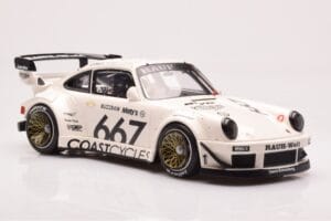 Porsche 911 964 RWB Coast Cycle GT Spirit 1:18 GT410 Smola – slika 4 od 6